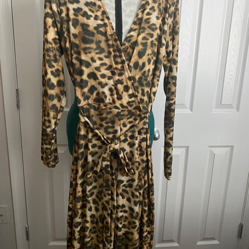 Leopard Print Jumpsuit